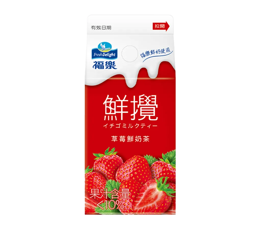 草莓奶茶 375ml