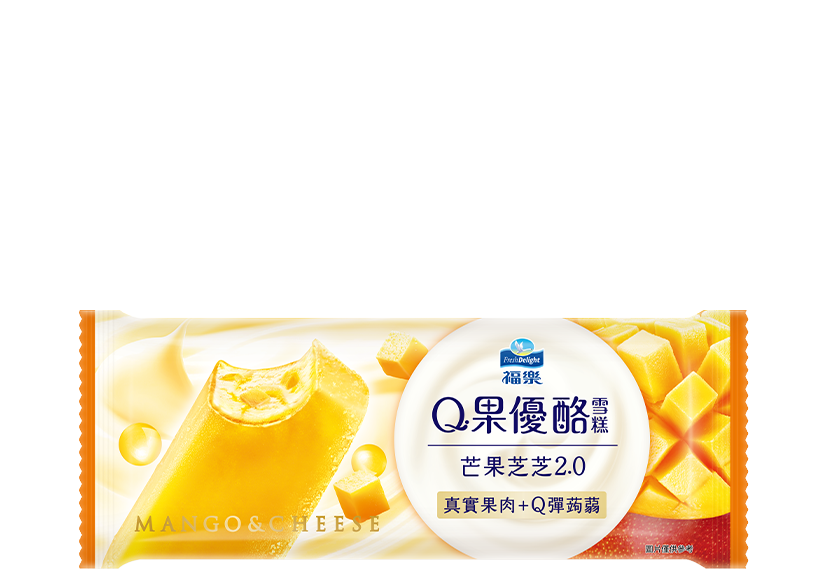 福樂Q果優酪雪糕芒果芝芝