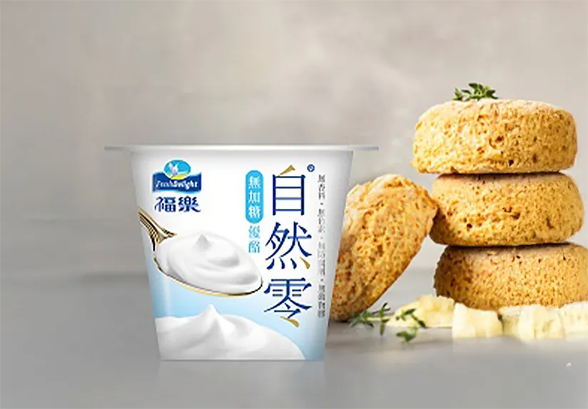 福樂自然零優格司康