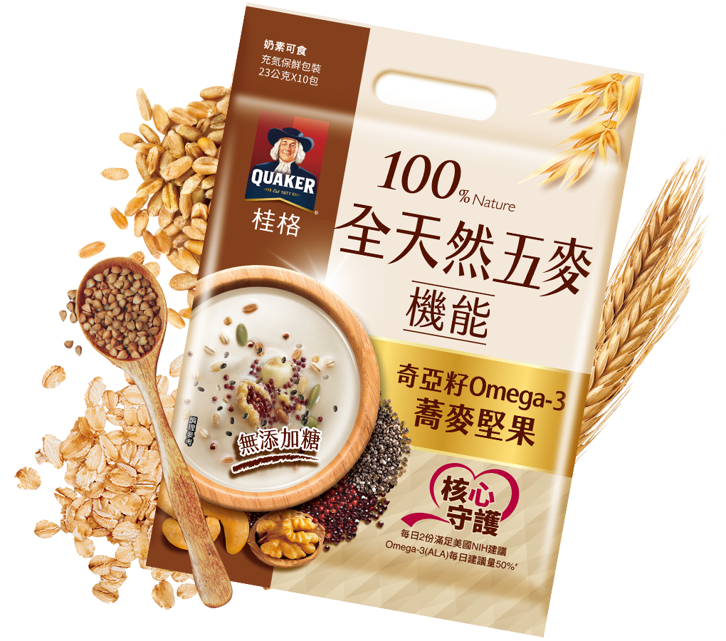 奇亞籽Omega-3蕎麥堅果