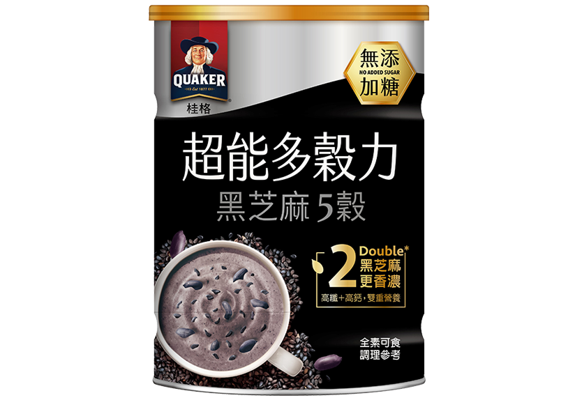 黑芝麻5穀(無添加糖)