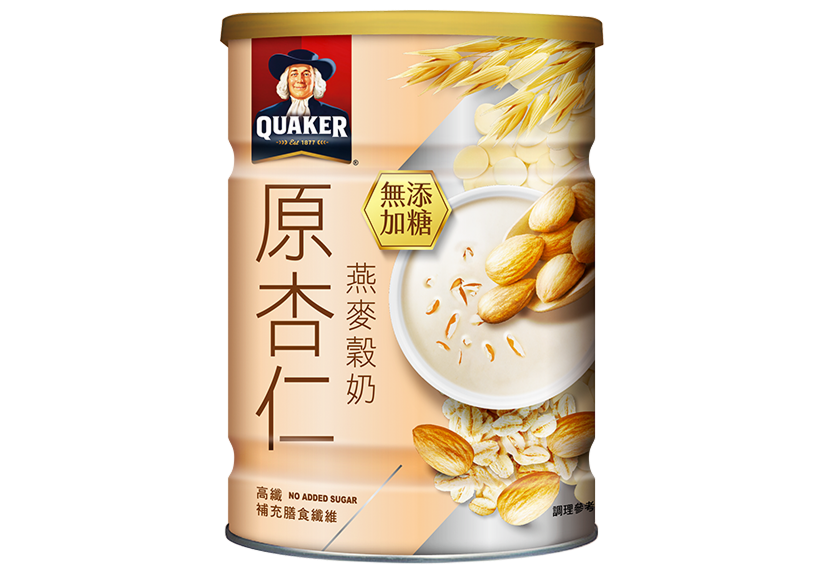 原杏仁燕麥穀奶(無添加糖)