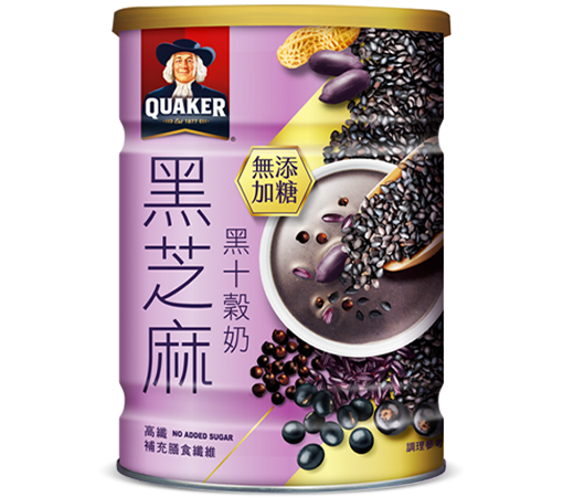 黑芝麻黑十穀奶(無添加糖)