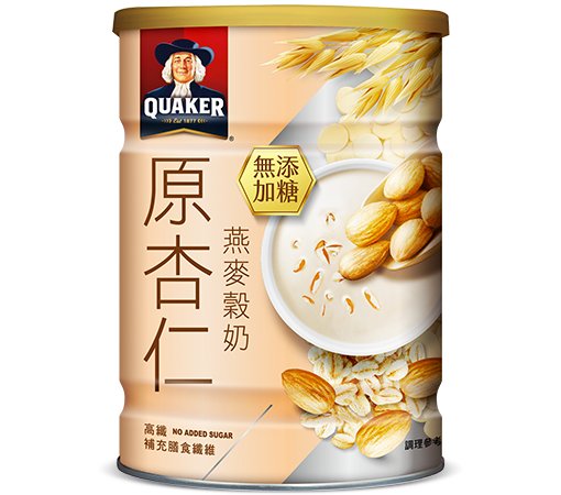 原杏仁燕麥穀奶(無添加糖)