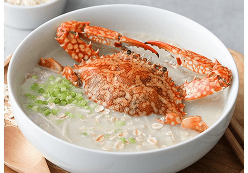 極品霸氣螃蟹燕麥粥