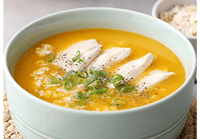 秋味日光南瓜雞肉燕麥粥
