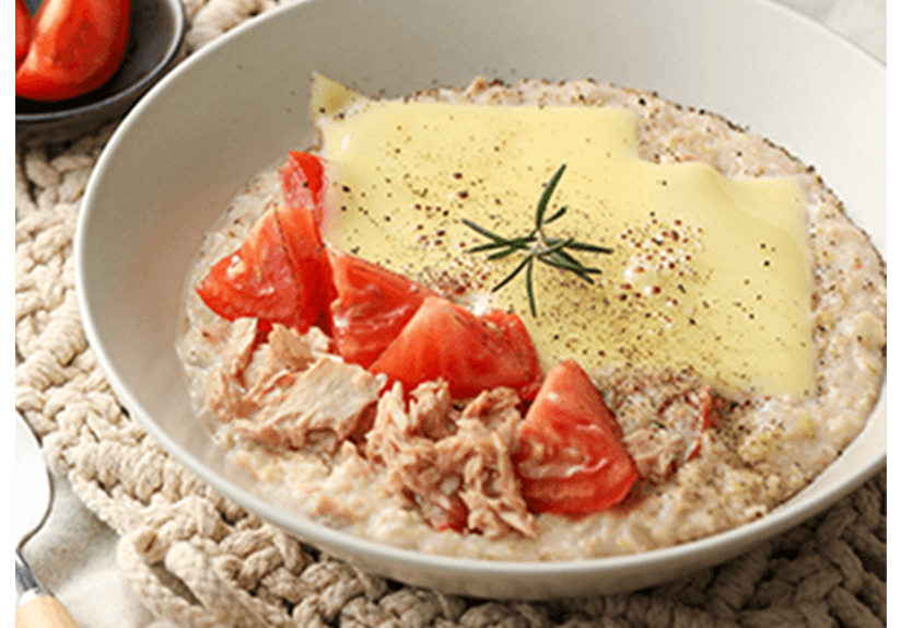 義式蕃茄鮪魚燉燕麥