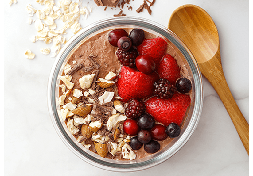 巧克力莓果冰冰燕麥片