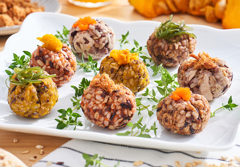 一穀作氣春遊迷你飯糰