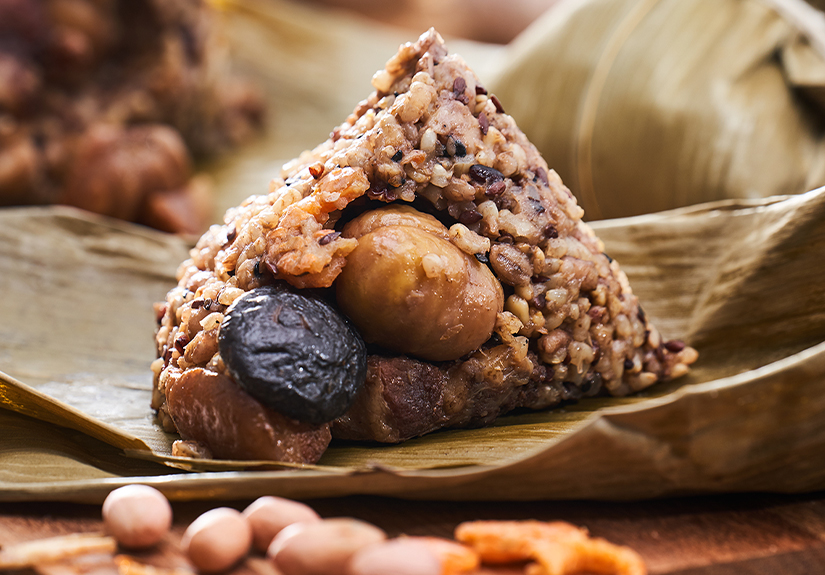 10榖霸氣豬肉包粽
