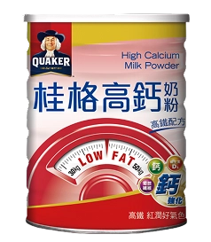 桂格高鈣奶粉高鐵配方
