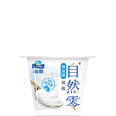 福樂自然零無加糖優酪
