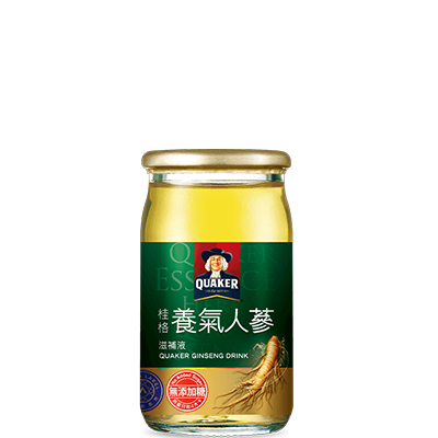 Quaker Ginseng Drink no added sugar 2022 Silver 🎖