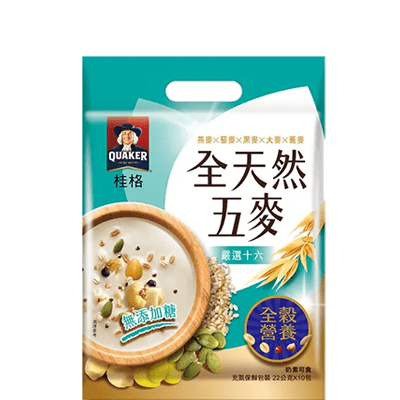 Quaker All Natural grains - 16 Grains with No Sugar added 2022 Silver 🎖