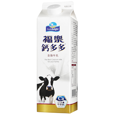 福樂鈣多多全脂牛乳 2023 ★ ★ ★