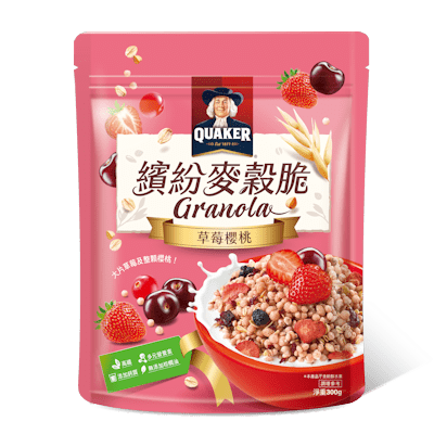 桂格繽紛麥穀脆-草莓櫻桃 2023 ★ ★