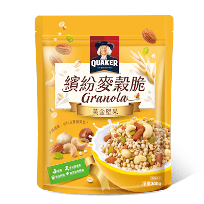 桂格繽紛麥穀脆-黃金堅果 2023 ★ ★ ★