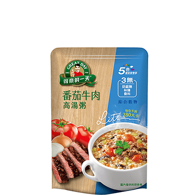得意的一天番茄牛肉高湯粥 2022 ★