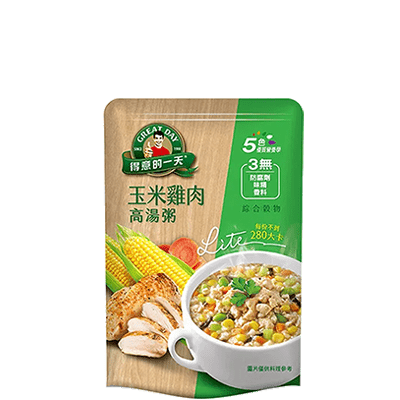 得意的一天玉米雞肉高湯粥 2022 ★