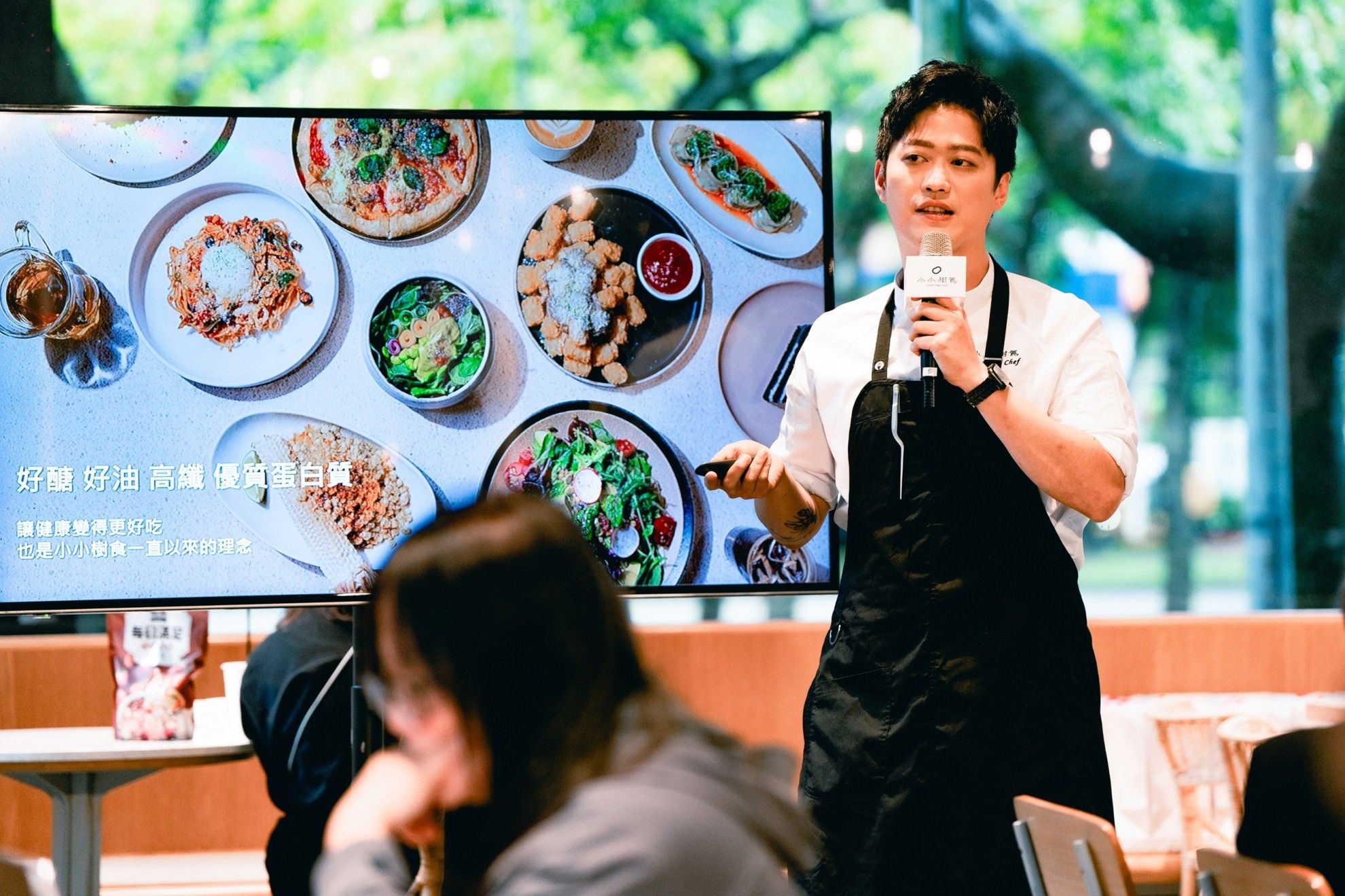 佳格攜手米其林綠星餐廳「小小樹食」推出代謝友善餐飲 行政主廚徐兆麟 佳格攜手米其林綠星餐廳「小小樹食」推出代謝友善餐飲 行政主廚徐兆麟